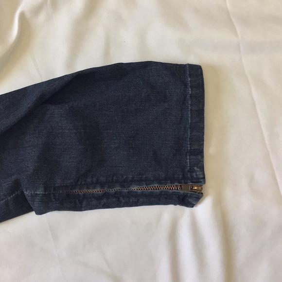 🔴𝗕𝗢𝗚𝗢🔴thyme maternity size 10 medium womens jeans - Picture 1 of 16